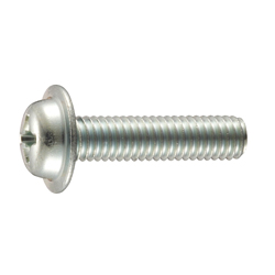 Small Pan Head Phillips Drive Screw - Flanged