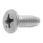 Self Tapping Screws - Round Countersunk Head, Phillips Drive, Cross Recessed, Type 3, Grooved C-0 Shape