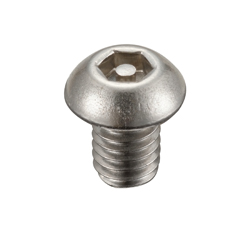 Tamperproof screw pin, with button hex hole bolt.