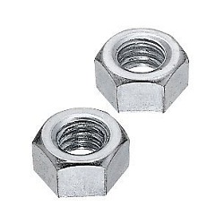 Hex Nut (Machine Screw Nut) - A2 Stainless Steel, Passivated, No.2 - 3/8"