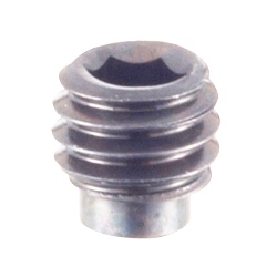 Dog-Point Set Screw - A2 Stainless Steel, Passivated, No.4 - 3/8", Hex Socket