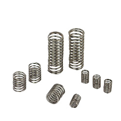 Compression Coil Springs - Heat-Resistant, Stainless Steel, TS Series