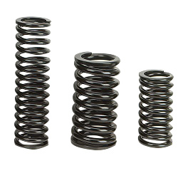 Compression Coil Springs - Thick Coil, Spring Steel, F Series