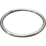 Stainless Steel Welded Rings, Round Jump Ring