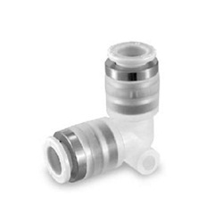 Clean Quick-Connect Fitting, KPQ/KPG Series, Elbow, KPQL/KPGL