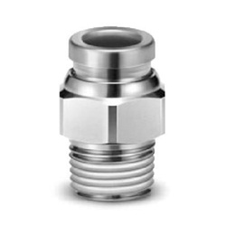 Male Connector KQB2H Metal One-Touch Fitting