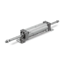 Air Cylinder, Standard Type, Double Acting, Double Rod MBW Series