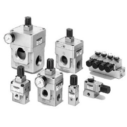 Power Valve: Precision Regulator VEX1□3 Series VEX1233-G