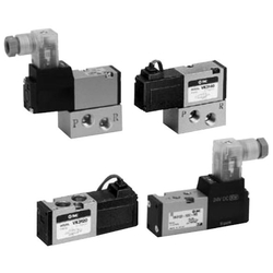 5-Port Solenoid Valve, Direct Operated Poppet Type, Rubber Seal, VK3000 Series