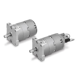 Free Mount Type Rotary Actuator With Angle Adjuster, Vane Type, CRBU2WU Series