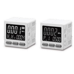 2 Outputs + Analog Output (Voltage/Current) 3-Screen High-Precision Digital Pressure Switch ZSE20A (F) / ISE20A Series