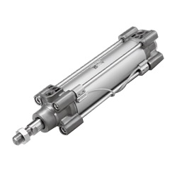 ISO Standard (15552) Compliant, Smooth Cylinder, Double Acting, Single Rod C96Y Series 