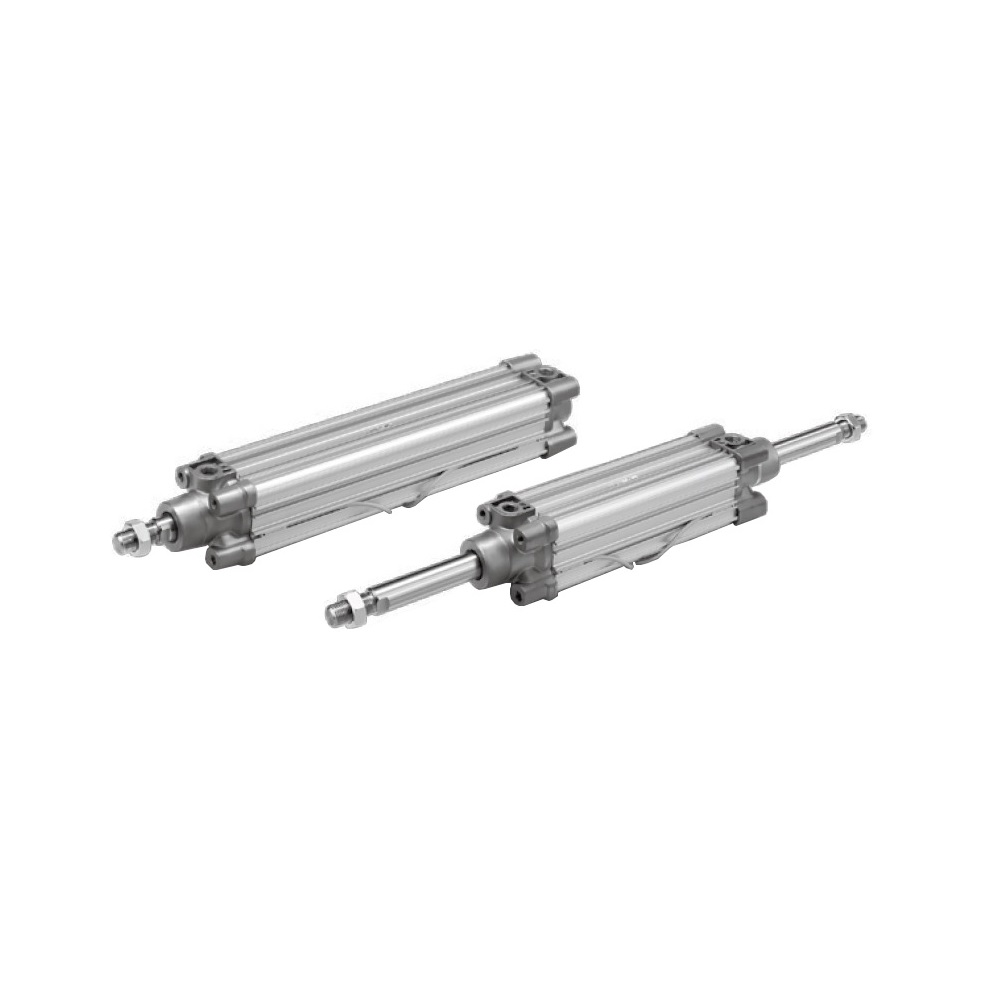 ISO Standard (15552) Compliant Air Cylinder, Standard Type, Double Acting, Single/Double Rod, CP96 Series, &oslash;32 to 100