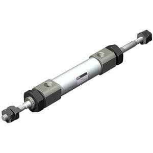 Air Cylinder - Double Acting, Double Rod, NCJ2W Series