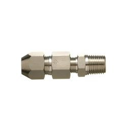 Straight Connector - Compression Ring Fitting, Male BSPT, SHC Series