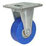 Casters - Fixed plate, DHK series (heavy loads).