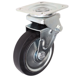 Casters - Turntable with shock absorber, SAJ and SAJB series. SAJB-100SST