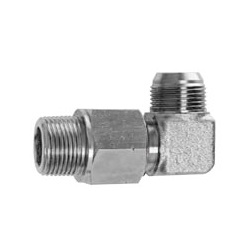 Hydraulic Hose Adapters - Swivel Adapter, Male BSPT to Male BSPT, SK Type, SKL-33 Series