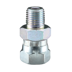 Hydraulic Hose Adapters - Straight Type Adapter Fitting, Male BPST to Female BSPP with 30° Female Seat, SR-16 Series