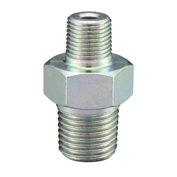 Hydraulic Hose Adapters - Screw-In Reducer Nipple Adapter, Male BSPT to Male BSPT, NB Series