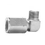 Hydraulic Hose Adapters - Elbow 90° Swivel Adapter, Female BSPT to Male BSPP, SK Type, SKL-32 Series