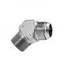 Hydraulic Hose Adapters - Elbow Type Adapter Fitting, Male BSPT to Male BSPP with 30° Male Seat, SR-35 Series