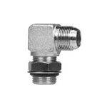 Hydraulic Hose Adapters - 90° Elbow Fitting, Male BSPP with 30° Flare to Male UNF, SWO-3GU Series