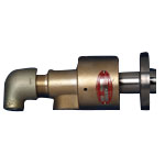 Pressure Rotary Fitting Pearl Rotary Joint, RXE/RXH4100 (Duplex Inner Tube Fixed Flange-Mounted Type) RXH4120