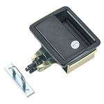 Plastic Flat Snatch Lock Handle, AP-151R-B AP-151R-B-2-1-BLACK
