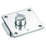 Stainless Steel, Square Push-Button Handle Lock, C-1079