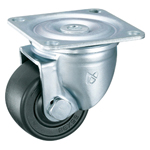 Casters - Compact polyamide with swivel plate, without brake, K-611J series (Heavy load). K-611J-75-N