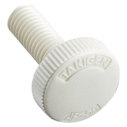 Knobs - Made of Polyvinyl Chloride (PVC), with Straight Knurling.