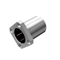 Linear Ball Bushings - With square flange, stainless steel, single. LMK-M series.