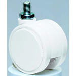 Casters - With threaded stud mount, double nylon caster, TFW60N series.