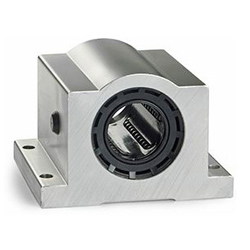 Linear Ball Bushings - Single, wide block bearing type. Super Smart Series (Inches).