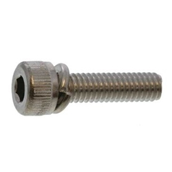 Hex Socket Cap Screw with Spring Washer - Steel, Stainless Steel, M2 - M8