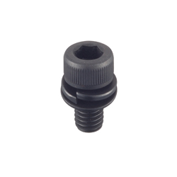Hex Socket Cap Screw with Spring and Small Flat Washer - M2 - M8