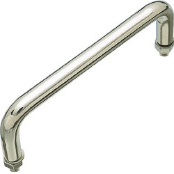 Handles - U-type, rounded, stainless steel. TTO8110A