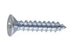 Self Tapping Screws - Disc Head, Phillips Drive, Cone Point, 3 Types