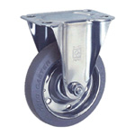 Casters - Stainless steel fixed plate, SUS-SK series (medium loads) (Gold Caster).