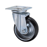 Casters - Conductive fixed/rotating plate, WJ/WK series.