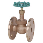 150 Type Bronze Flange Type PTFE Disc-Contained Globe Valve 150-BDF-N-50A