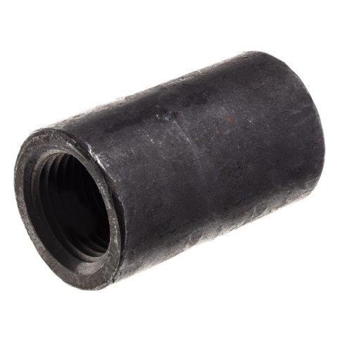 Black-Coated Steel Class 3000 Reducing Coupling Pipe Fittings, Female NPT