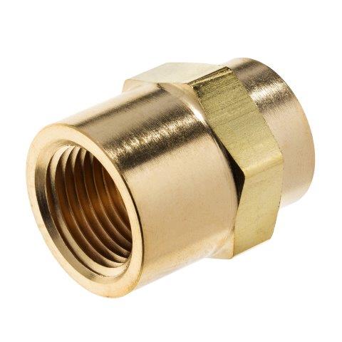 Brass Reducing Hex Coupling Instrumentation Pipe Fittings, Female NPT
