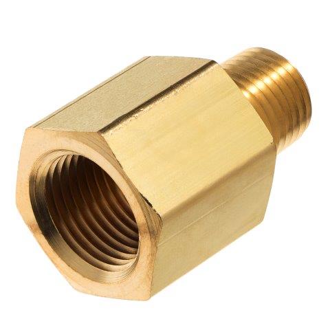 Brass Reducing Adapter Instrumentation Pipe Fittings, Female NPT x Male NPT