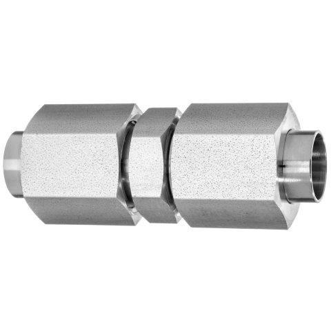 Pipe Fittings - 37 Degree Union Tube, 316 Stainless Steel