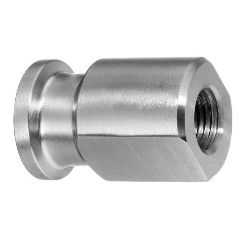 Reducer - Pipe to Hose, Quick Clamp, 316 Stainless Steel, Sanitary Fittings ZUSA-STF-QC-508