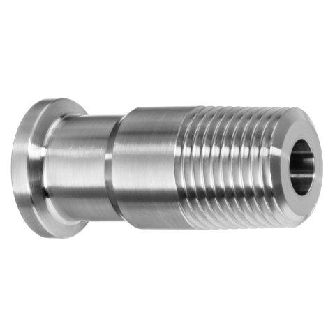 Adapter - Male Pipe to Hose, Quick Clamp, 304 Stainless Steel, Sanitary Fittings ZUSA-STF-QC-224