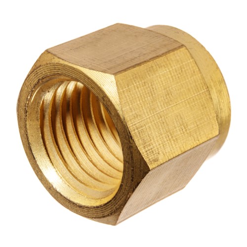Nut - Instrumentation Tube Fittings, Double Ferrule, Brass
