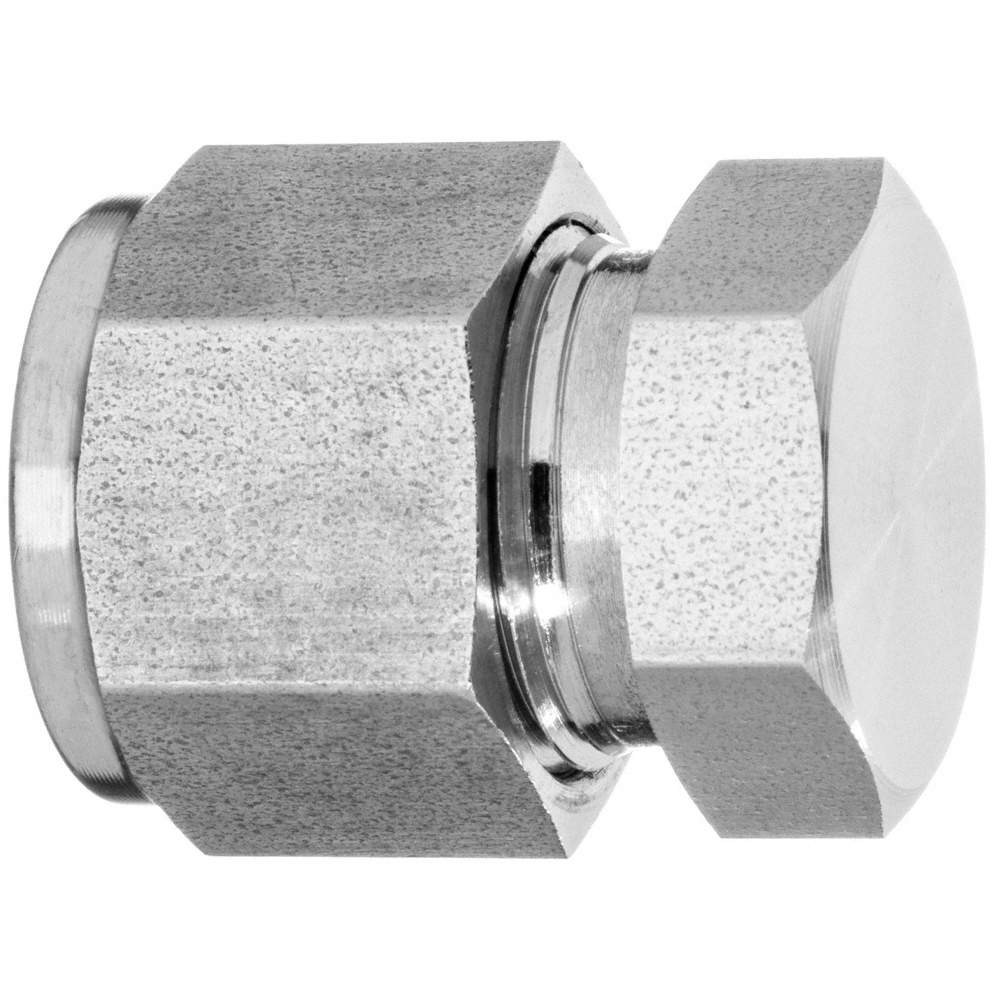 Instrumentation Tube Fitting - Cap, Double Ferrule, 316 Stainless Steel ZUSA-TF-YL-517